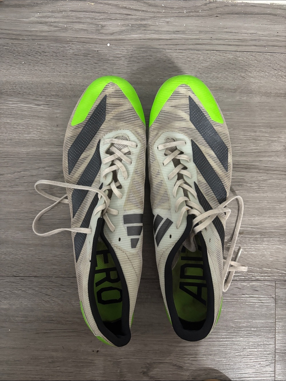 Adidas Mens Adizero Running Spikes